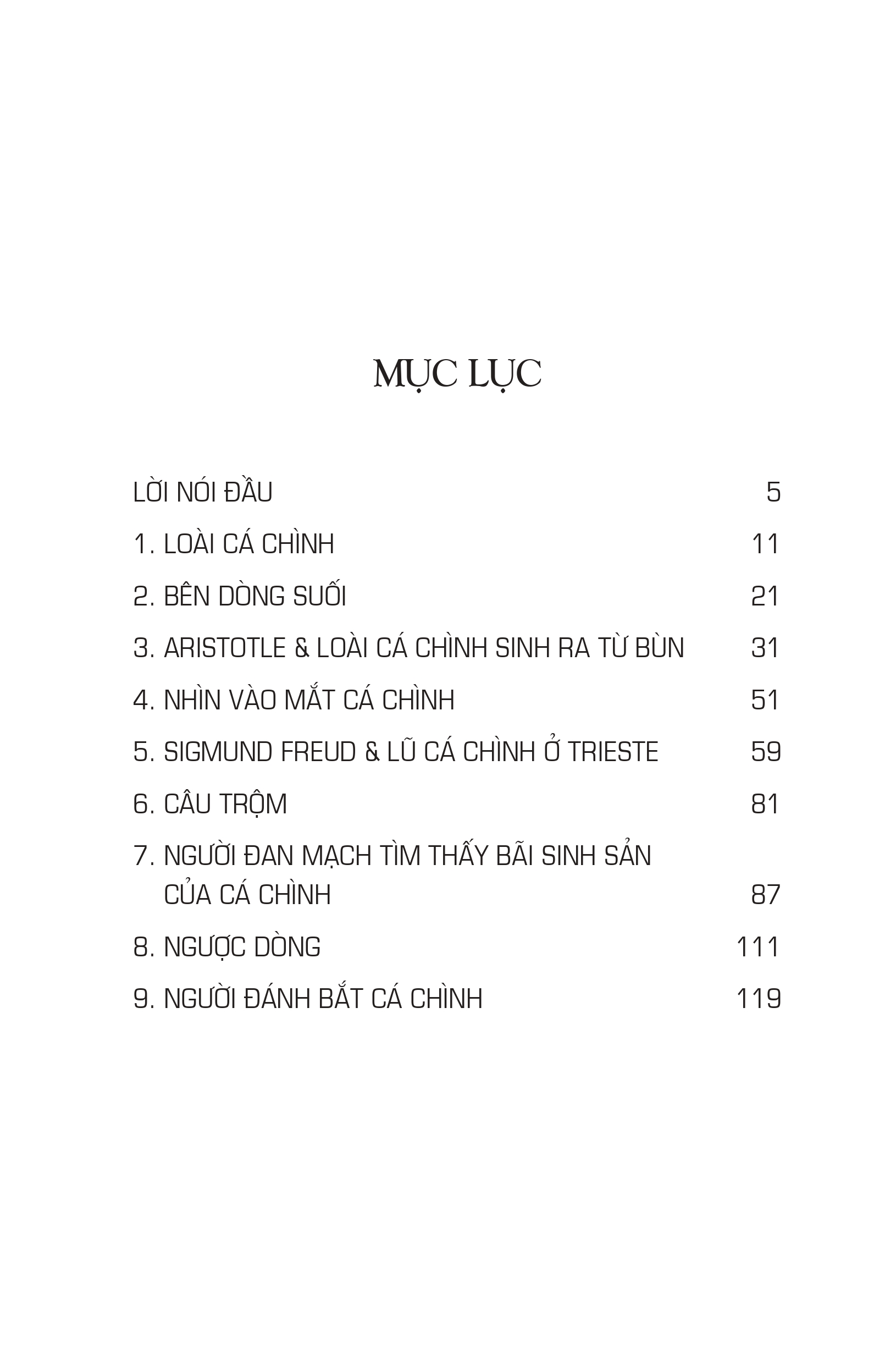 Phúc Âm Của Loài Cá Chình - Patrik Svensson