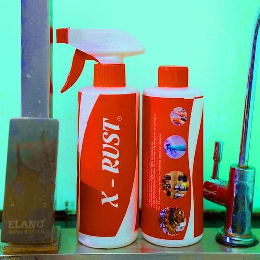 XỊT EXRUST, CHAI XỊT TẨY RỬA CẶN CANXI TRÊN CÁC VẬT DỤNG GIA ĐÌNH SIÊU SẠCH