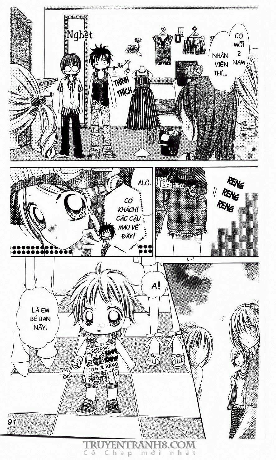 tiệm thời trang, love cotton chapter 4 5