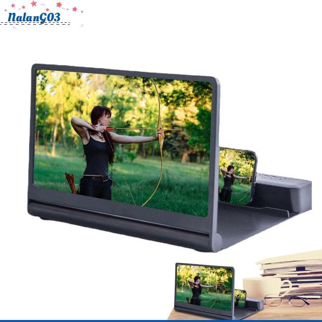 Giá Đỡ Khuếch Đại Màn Hình Điện Thoại Di Động NA F12 Hd 12 Inch Bluetooth 6d