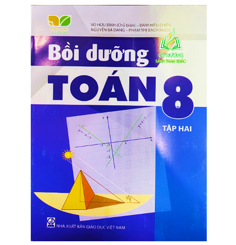 Sách - Combo Bồi dưỡng Toán 8 tập 1 + 2 (Kết nối tri thức với cuộc sống)