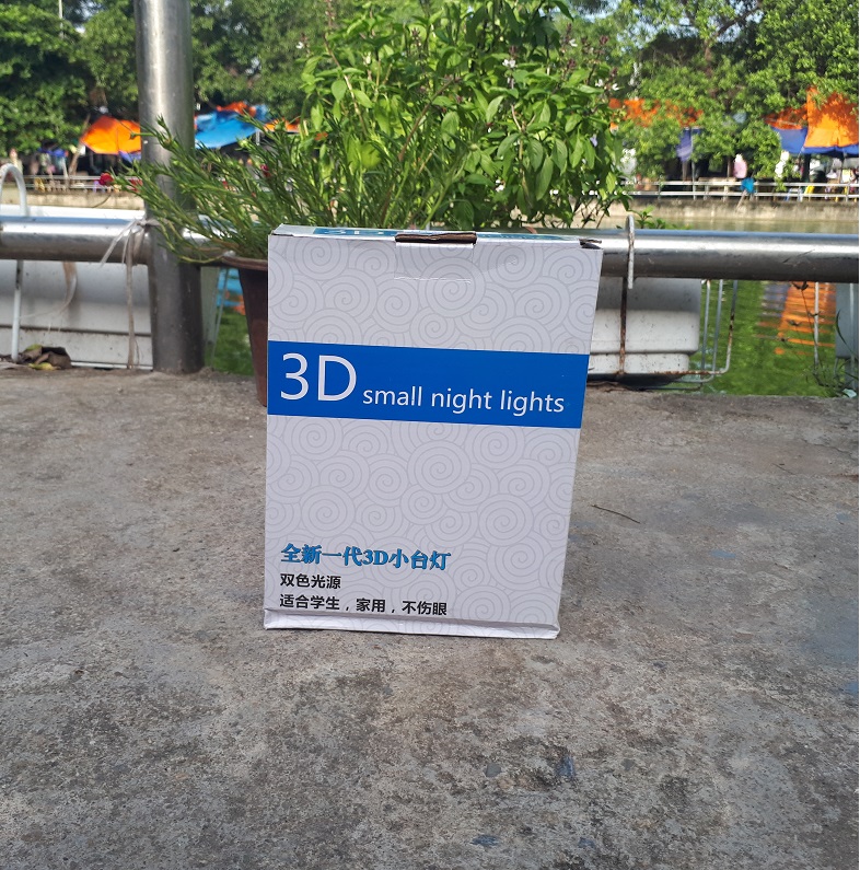 Đèn ngủ, đèn trang trí, Đèn led 3D ấm áp