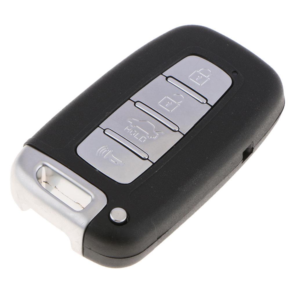 3 Buttons Switch Remote Fob Key Case Shell Uncut 434MHz for