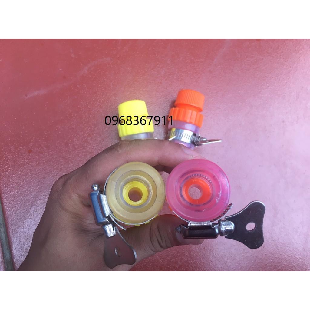 Cút nối nhanh rửa xe có đai xiết