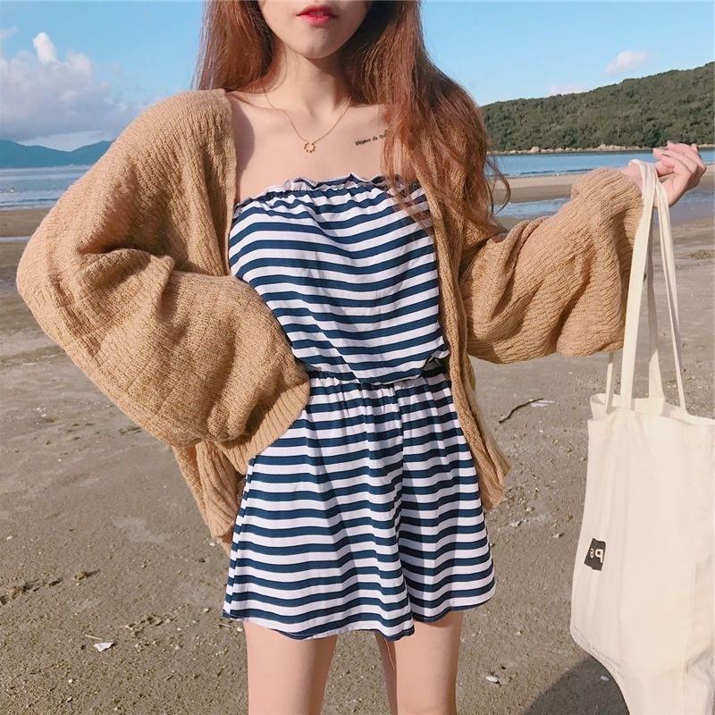 MS525 Áo khoác cardigan lưới đi biển