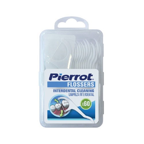 Chỉ kẽ răng Pierrot Flossers 60 chiếc làm sạch kẽ răng, ngừa mảng bám