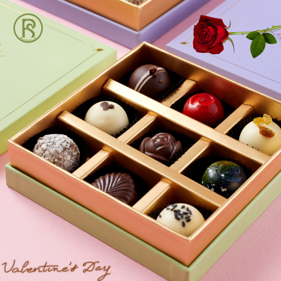 [Quà tặng 8/3] Adore Chocolate Gift Set 15 viên Socola Truffle Real Food (Tặng kèm thiệp)