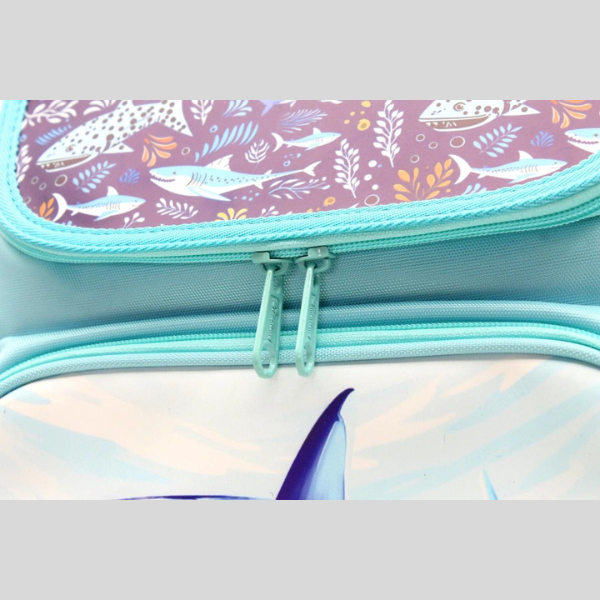 Ba Lô Chống Gù Cá Mập Siêu Nhẹ - Thiên Long BP-020 - Xanh Biển