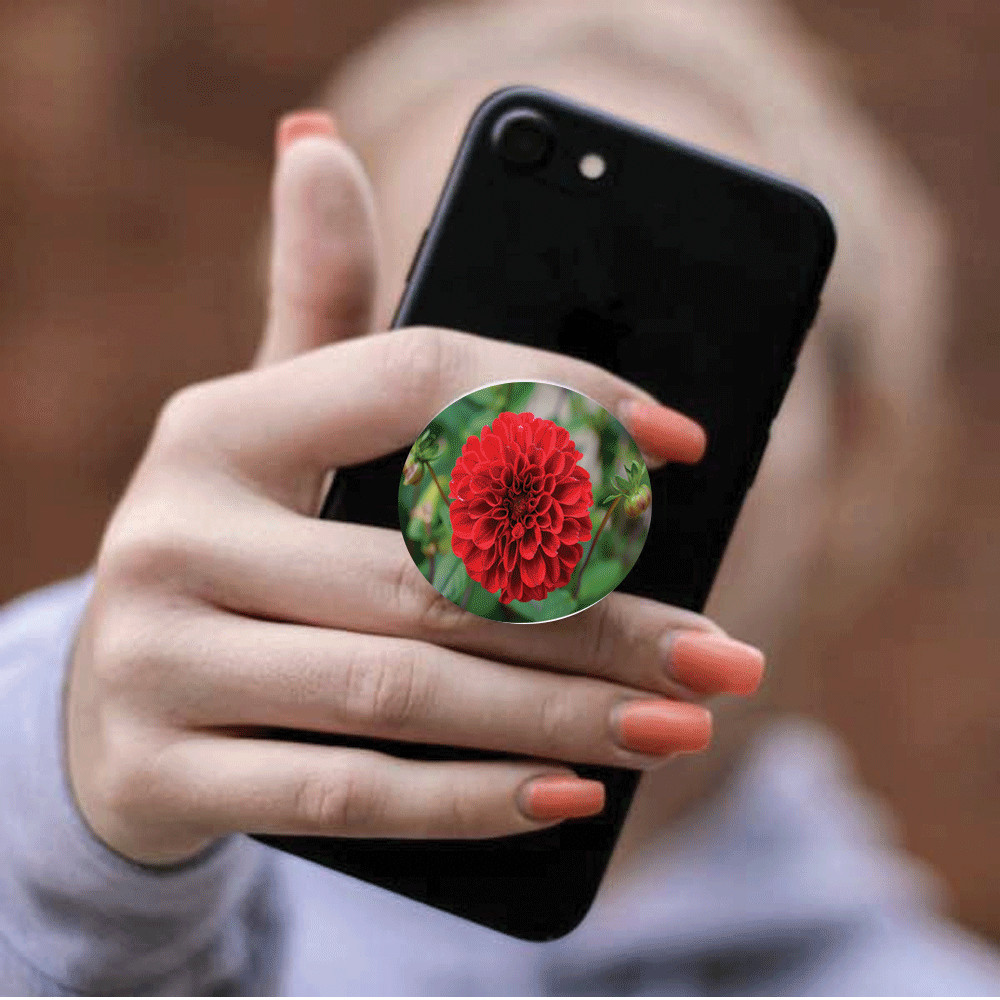 Popsocket - Giá đỡ điện thoại đa năng Hình Thước Dược Đỏ - Hàng Chính Hãng