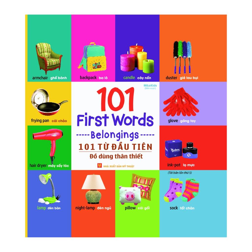 101 First Words - 101 Từ Đầu Tiên Về Đồ Dùng Thân Thiết
