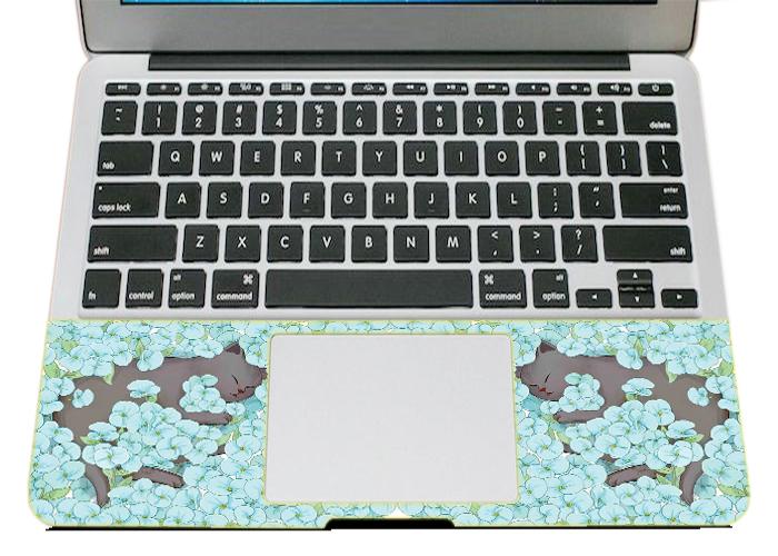 Miếng Dán Skin Trang Trí Mặt Ngoài + Lót Tay Laptop Nghệ Thuật LTNT - 1072