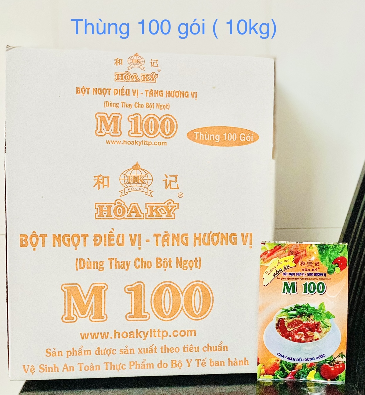 BỘT NGỌT TĂNG HƯƠNG ĐIỀU VỊ M100