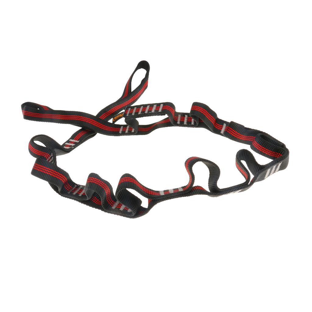 2x Safety High Strength Yoga Climbing Loop Daisy Chain Webbing Strap