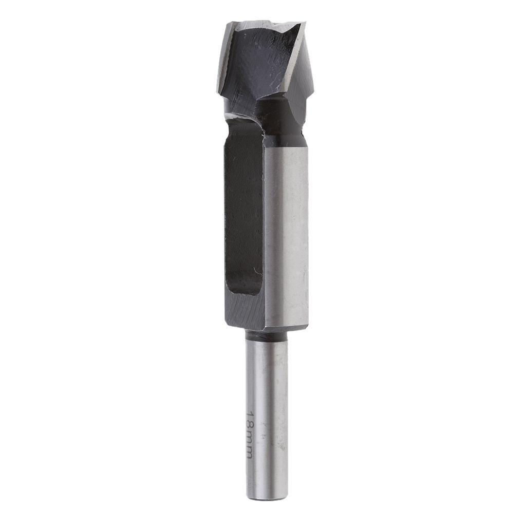 2PCS 18mm+30mm Tenon Plug Cutter Hardened High Carbon Steel Plug Cutting Hardened Carbon Steel for Long-lasting Cutting