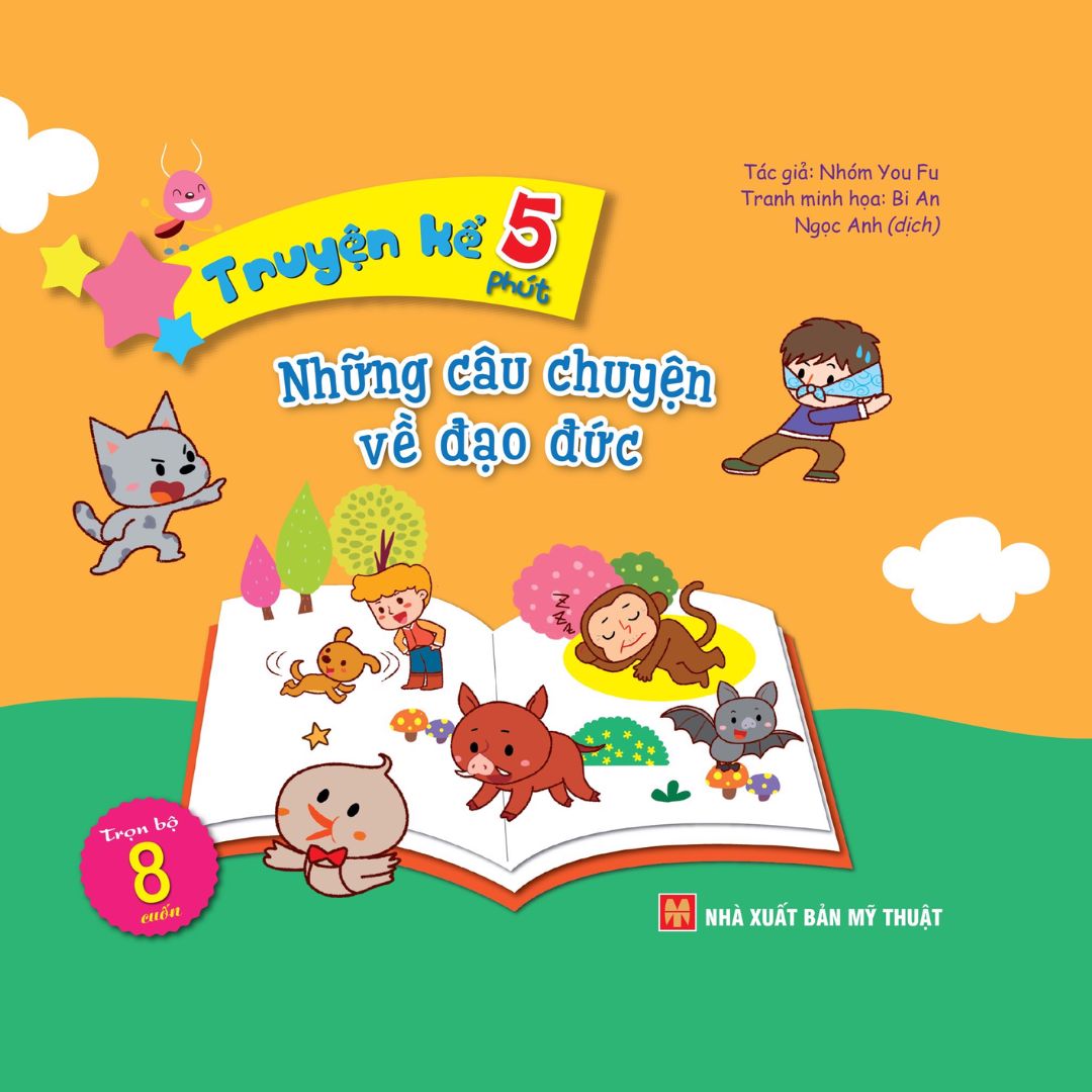 Combo Sách: Truyện Kể 5 Phút - Trọnbộ 8 Cuốn