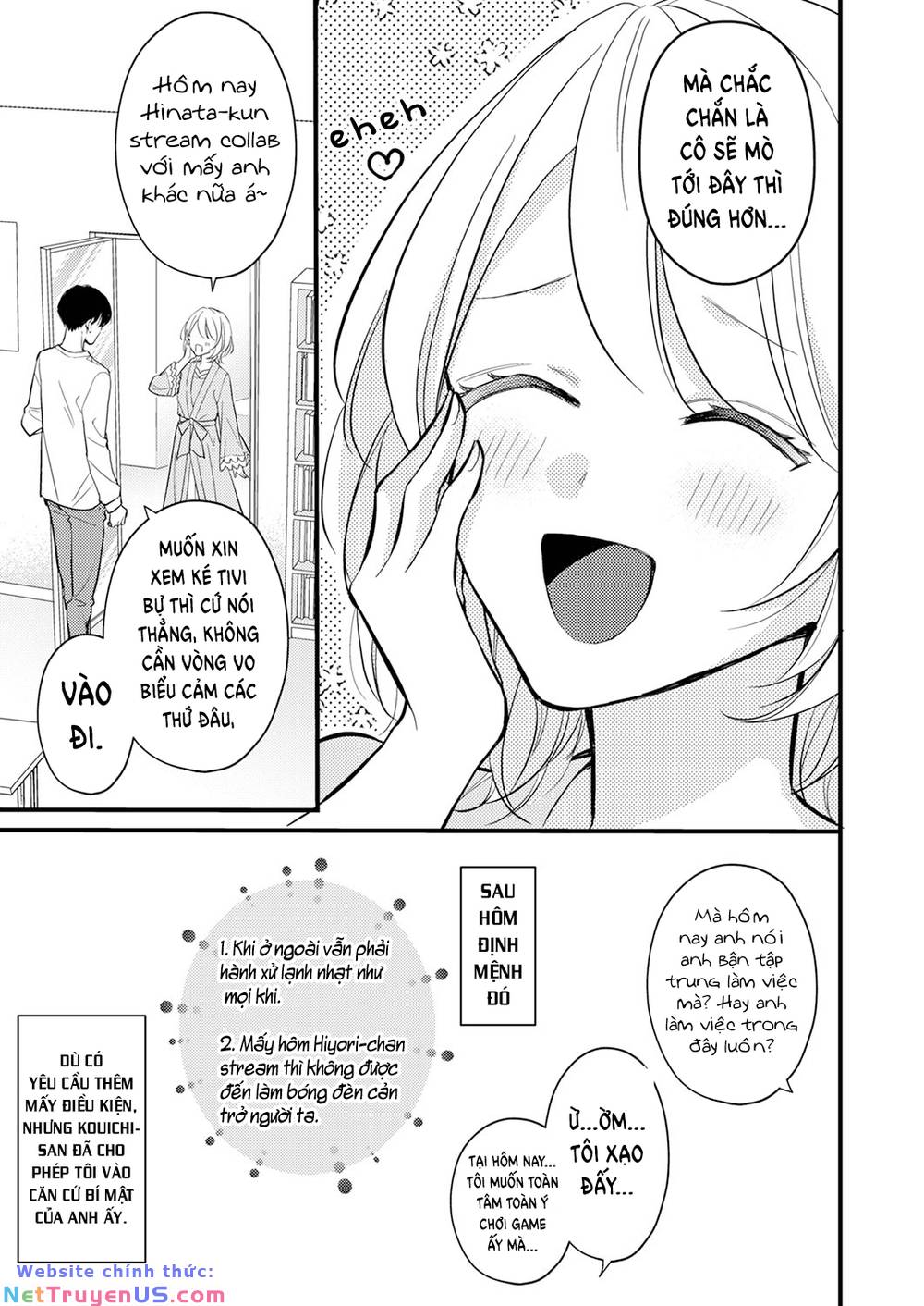 cuộc hôn nhân vụ lợi của...hai otaku? chapter 3 4