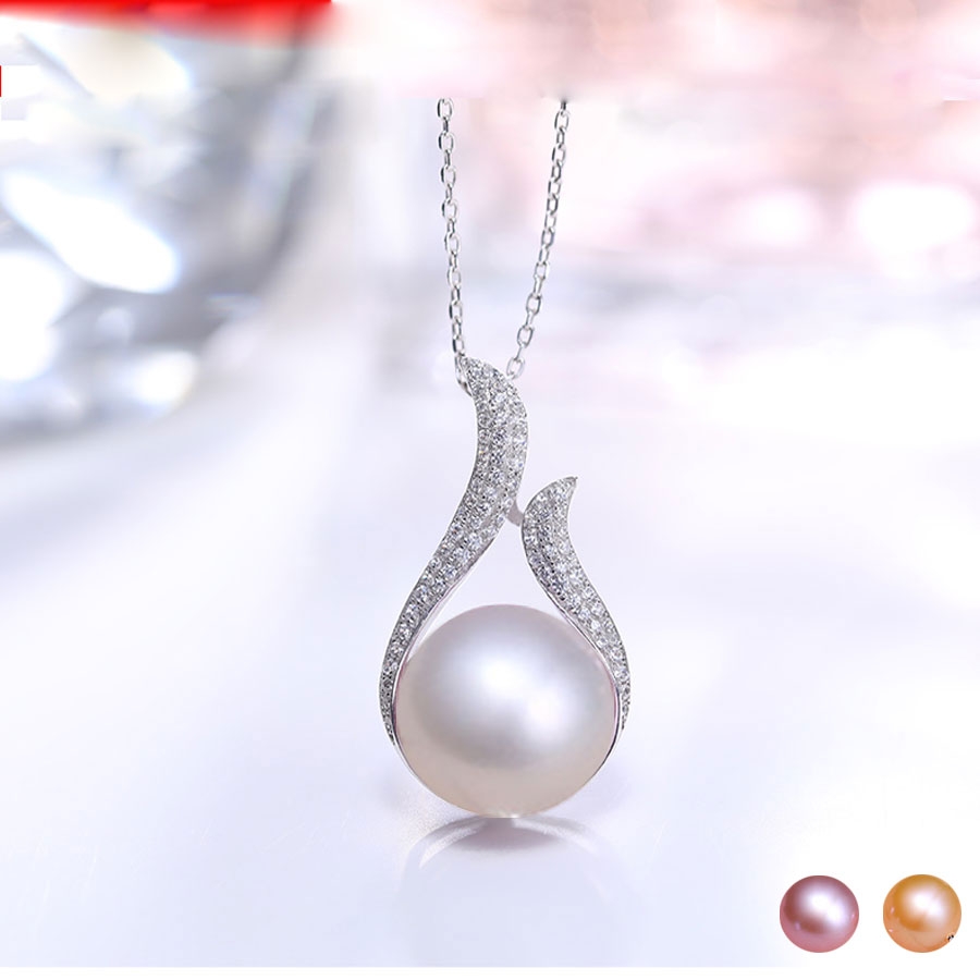 Dây Chuyền Mặt Ngọc Trai Cao Cấp - Lửa Thần - Trang Sức Cô Tấm - FLAME PEARL - CTJ4908