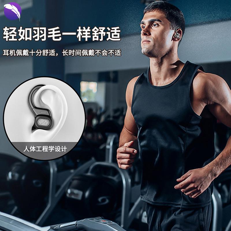 Đảm bảo chất lượng Tai nghe Bluetooth treo tai True Wireless Loại mới Không đeo trong tai Chạy thể thao Tuổi thọ pin cực dài Áp dụng cho Huawei