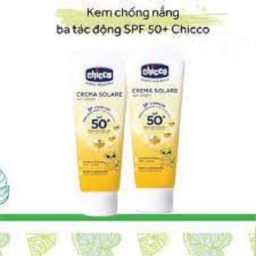 Kem chống nắng 3 tác động SPF 50+ Chicco 114905