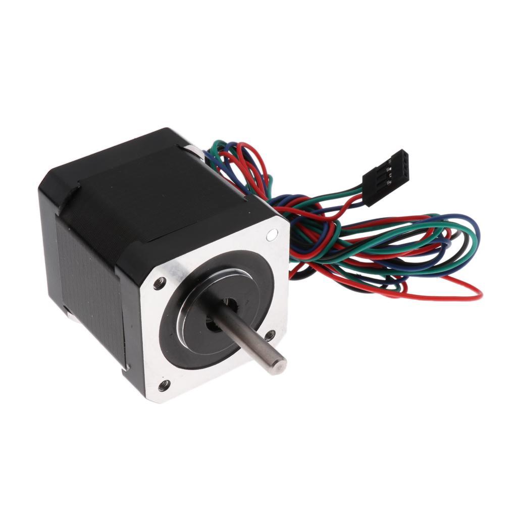 Metal Stepper Motor Nema 17 1.8Degree 1.68A 42 Motor for 3D Printer