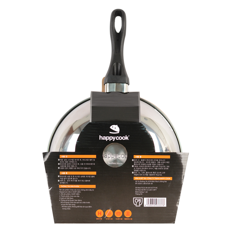 Chảo chống dính HappyCook HLWP-28IH 28cm
