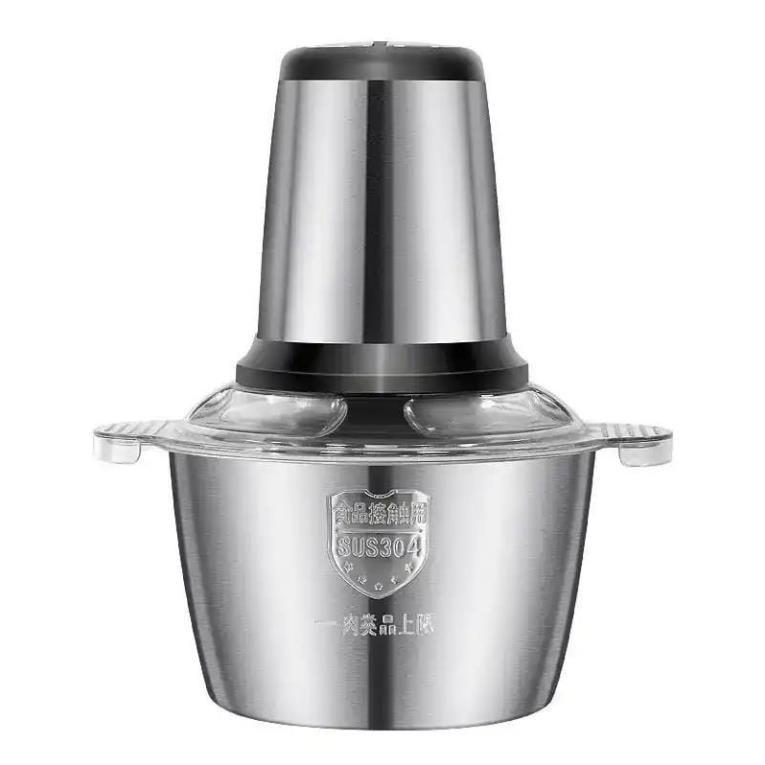 Máy Xay Thịt - Xay Sinh Tố Đa Năng Cối Inox 304, Công Suất Lớn Xay Thịt, Xay Tỏi Ớt, Xay Rau - Hàng Loại 1