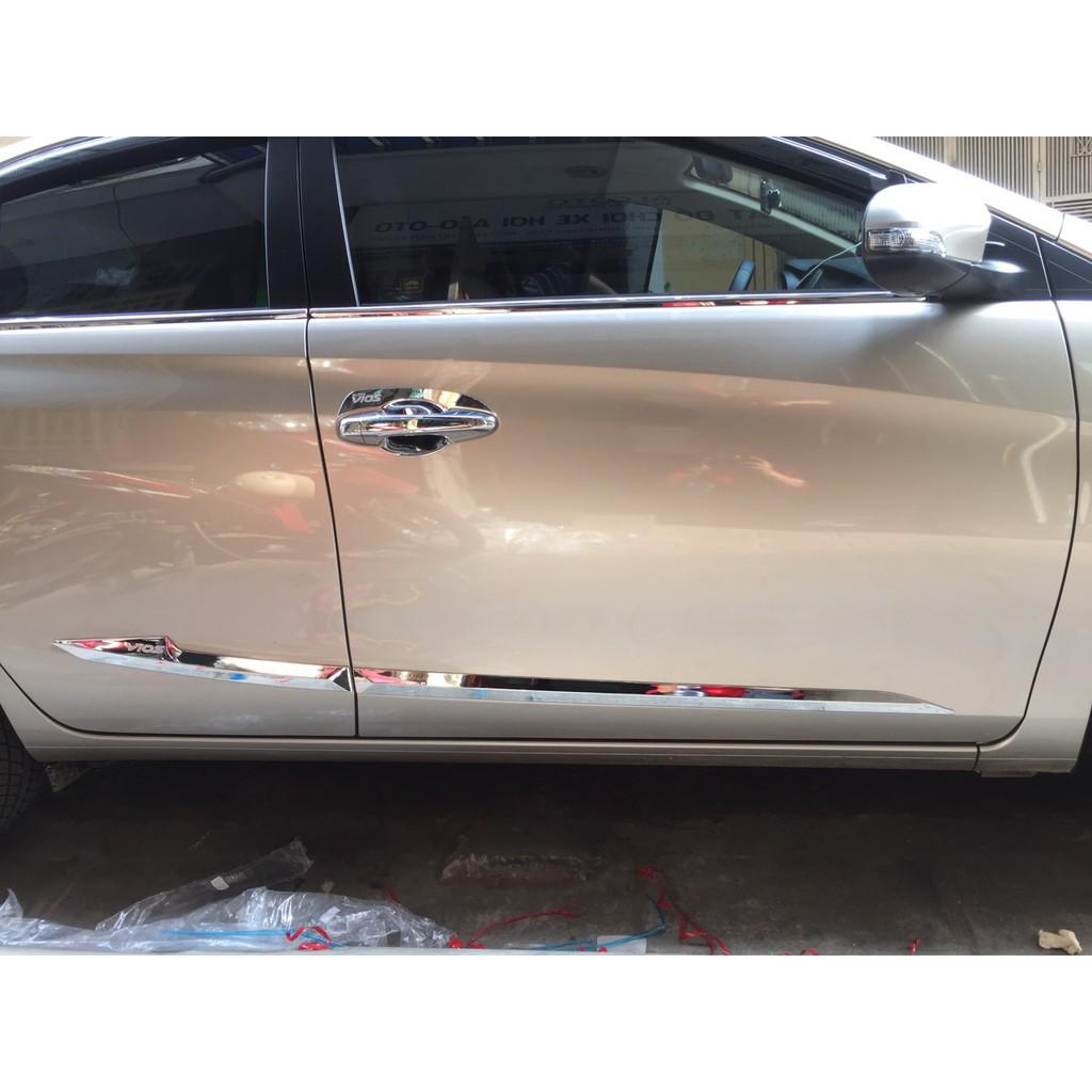 Ốp Nẹp Sườn Dành Cho Xe Vios 2014 đến 2021 giúp trang trí xe cá tính thể thao hơn