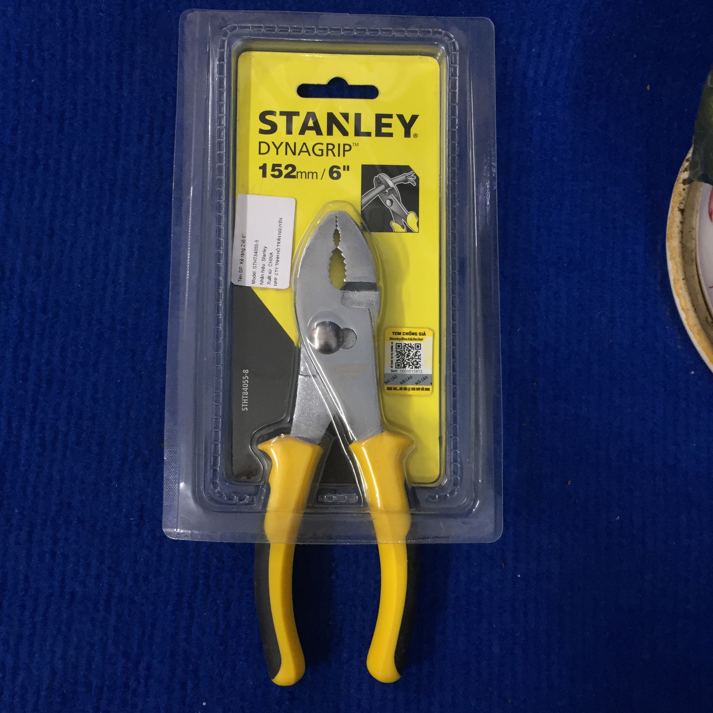 Kềm răng 2 lỗ 6&quot;/152mm Stanley STHT84055-8