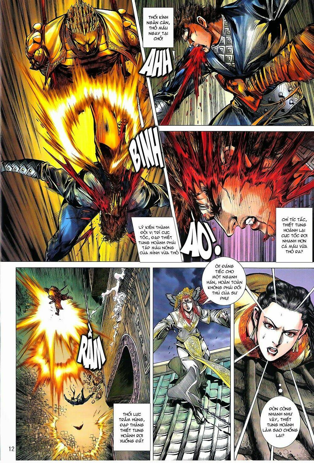 thiết tướng tung hoành (cựu tác) chapter 138 12