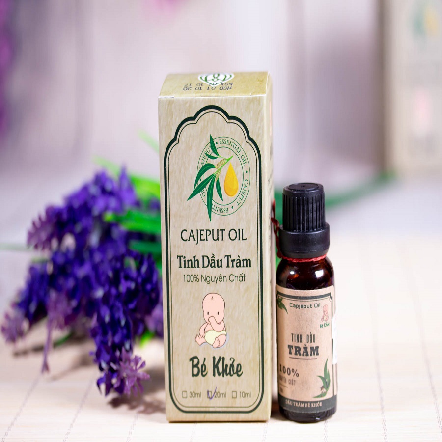 Combo 2 Dầu Tràm Bé Khỏe 20ml Nguyên Chất Cao Cấp Thơm lâu dịu nhẹ