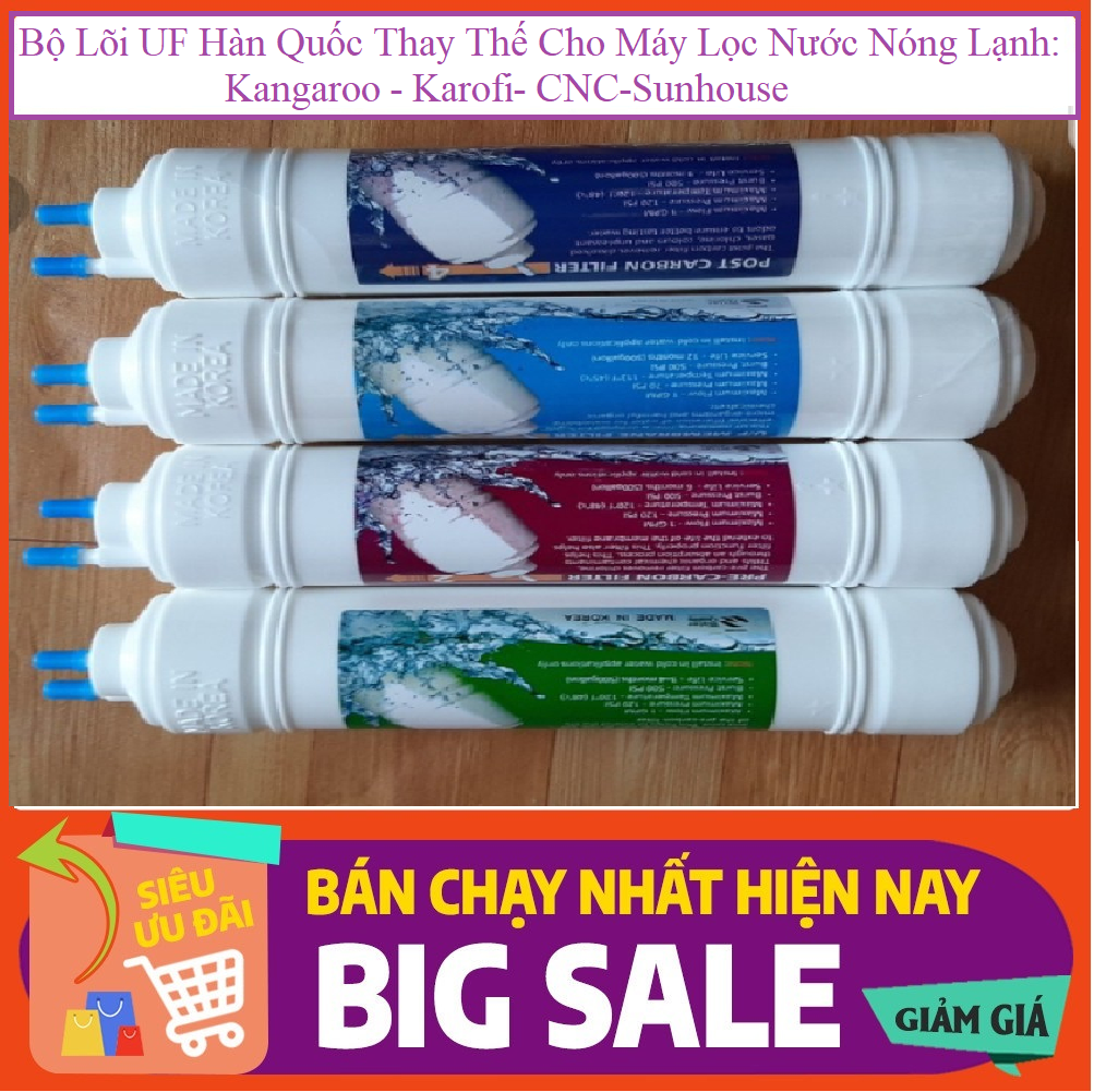 Bộ Lõi UF Dùng Cho Máy Lọc Nước Nóng Lạnh