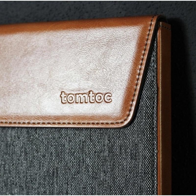 Túi Chống Sốc Tomtoc PREMIUM LEATHER FOR MACBOOK 13/15/16inch - Hàng Chính Hãng