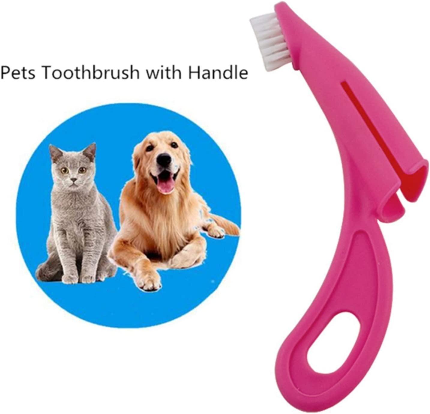 Cái Bàn chải đánh răng bằng ngón tay cho thú cưng Bàn chải cho chó bông Hơi thở có mùi Cao răng Công cụ