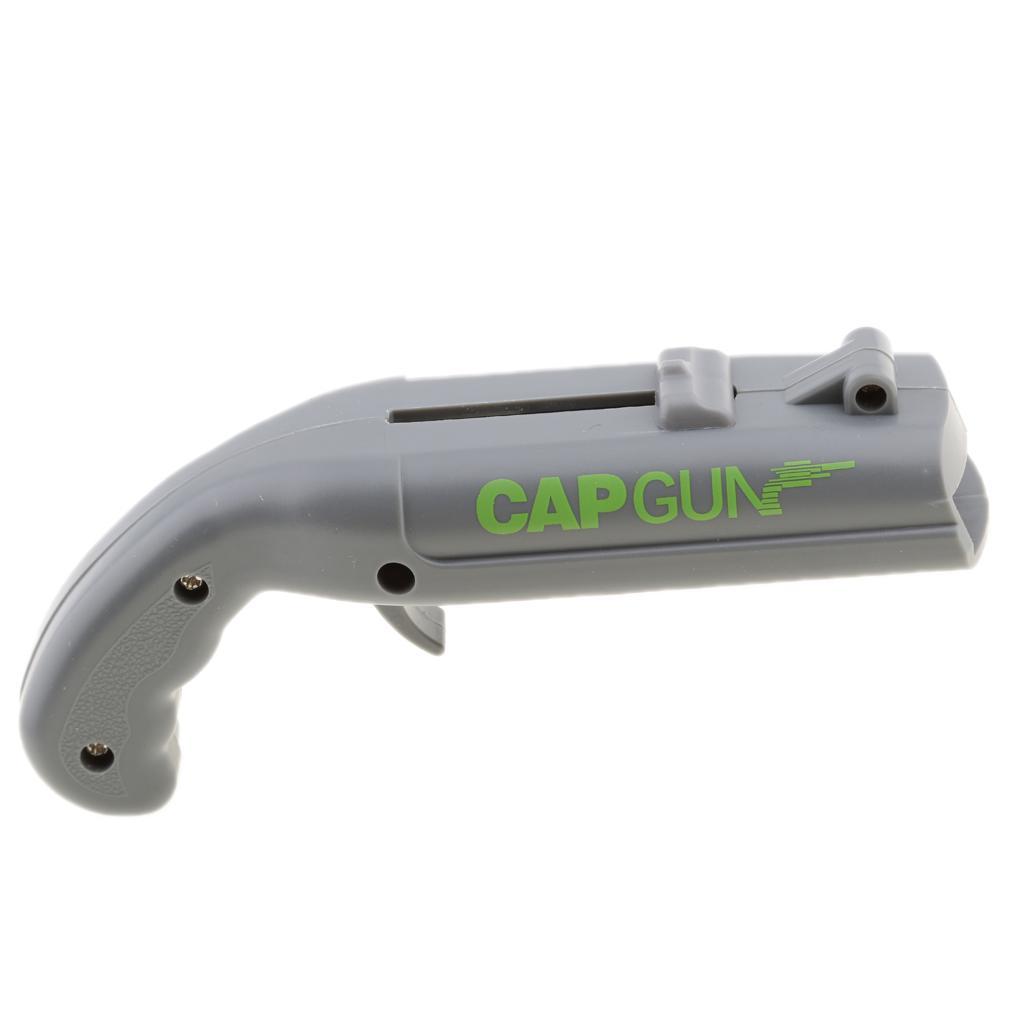 2 Pcs Firing Flying Cap Launcher Beer Bottle Opener Gift Gray Red Bar Supply