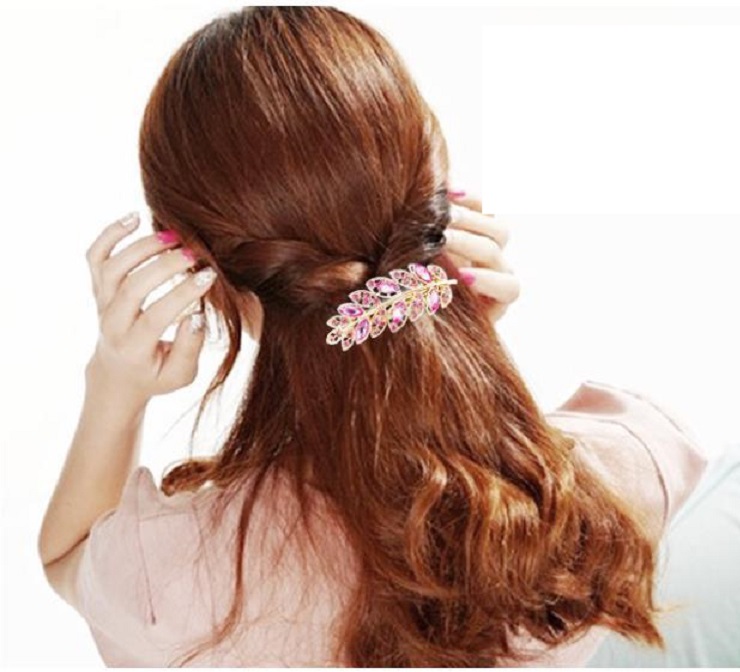 Combo 3 kẹp tóc nữ hình chiếc lá