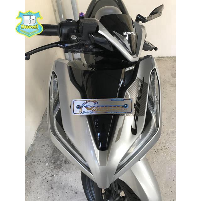 Tem rời dành cho vario 150 indo in decal trong bạc
