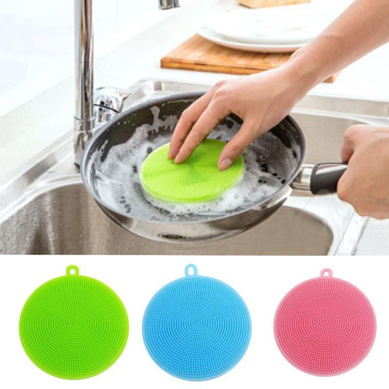 Miếng silicon cọ rửa,lót tay chống nóng tiện dụng