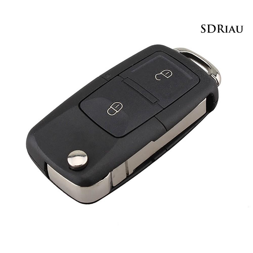 Chìa Khóa Điều Khiển Từ Xa 2 Nút 434mhz 48 Chip Uncut Blade Cho Vw Seat Skoda
