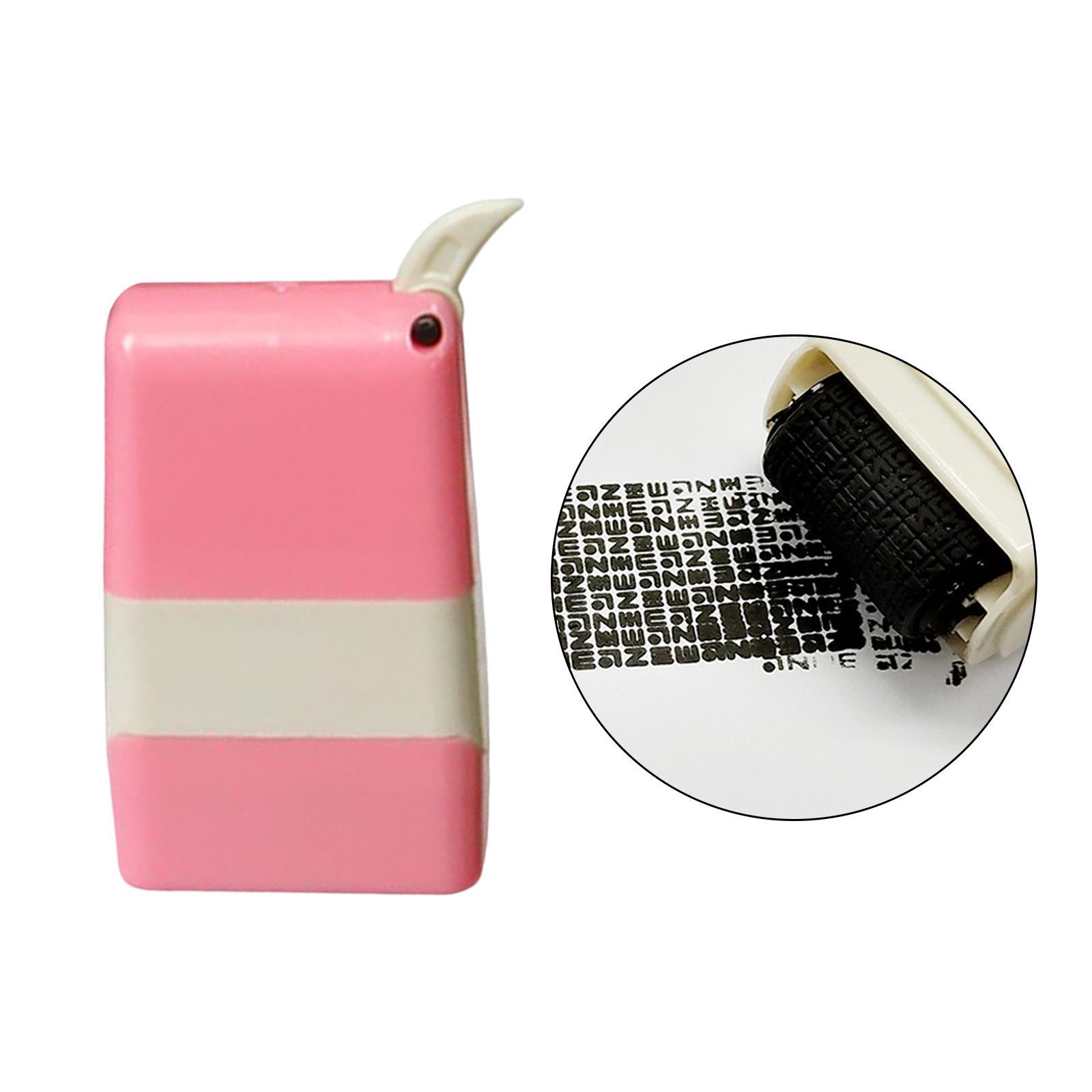 Stamp Roller Privacy Seal Home Multifunction Protect Office Tools Rolling