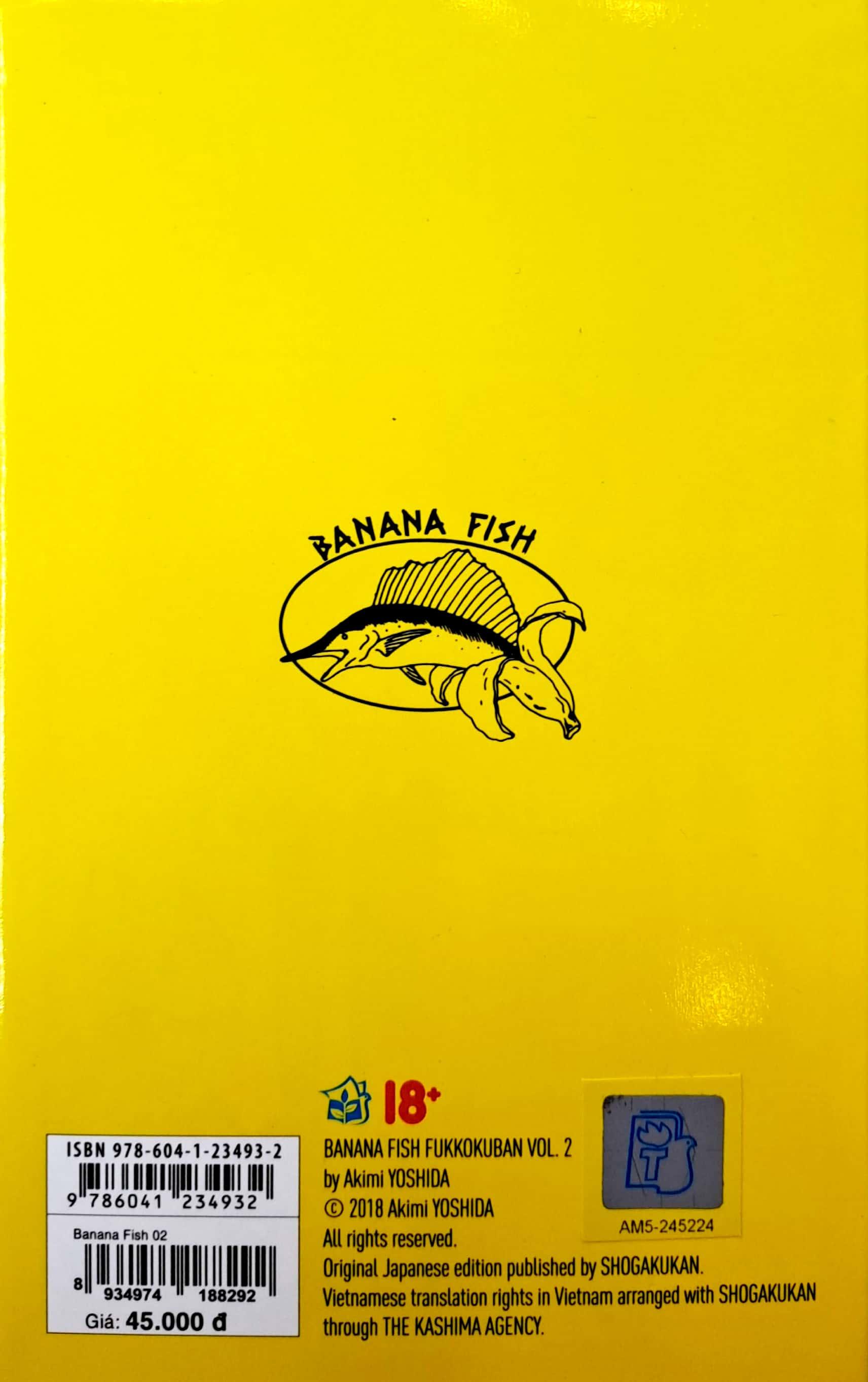 Banana Fish - Tập 2 - Tặng Kèm Postcard Giấy