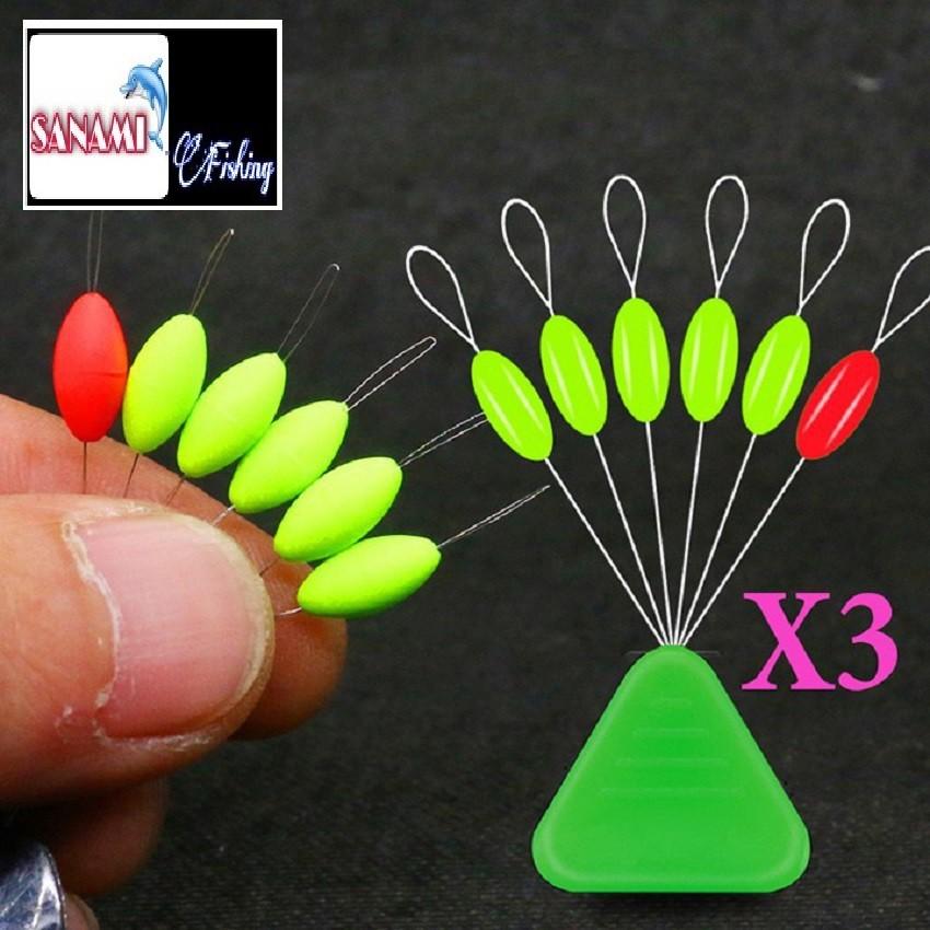 Hạt chặn phao Silicon Trong suốt hạt chặn phao câu đài cao cấp PK-26 -SANAMI FISHING