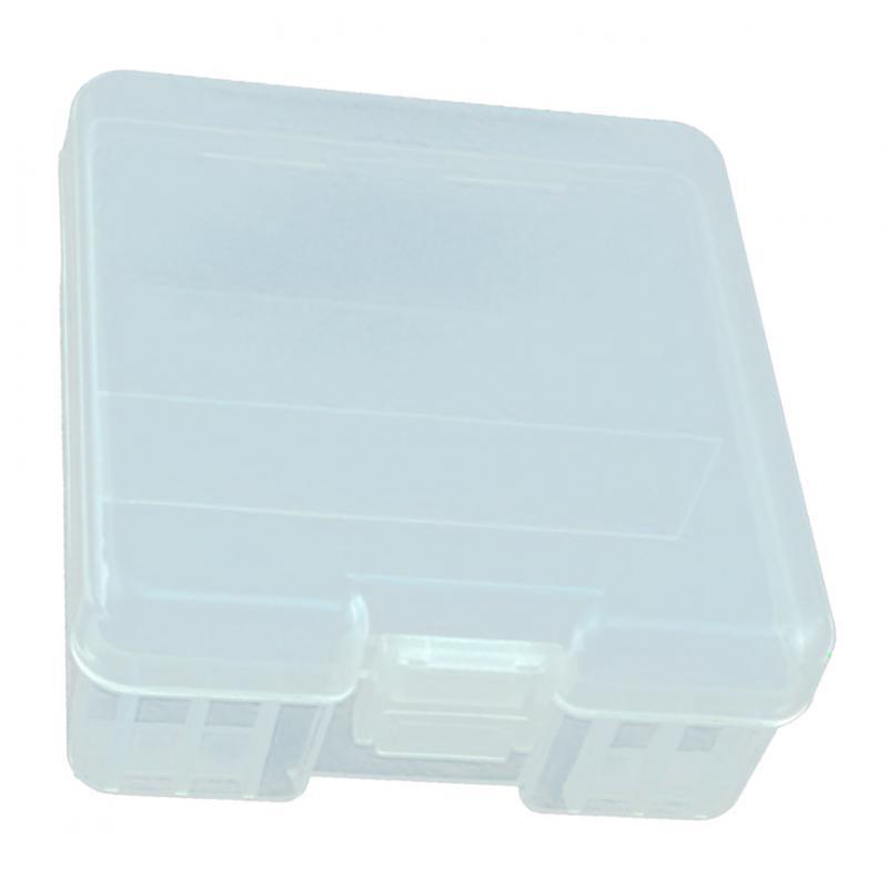 100 x Hard Plastic Case Holder Storage Box for Rechargeable AAA Batteries