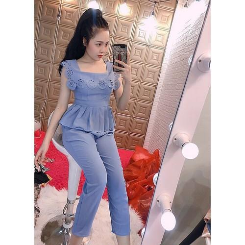 SET BỘ THỜI TRANG MẶC NHÀ CHẤT LIỆU ĐŨI-DUI8686