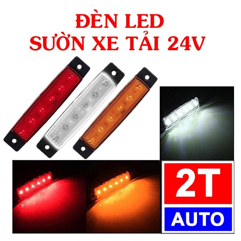 Đèn LED sườn xe, đuôi xe tải 24v chống nước - Giá cho 1 cái