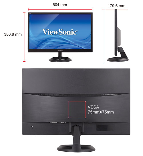 Màn hình VIEWSONIC 22 inch VA2261H-2  - Hàng chính hãng