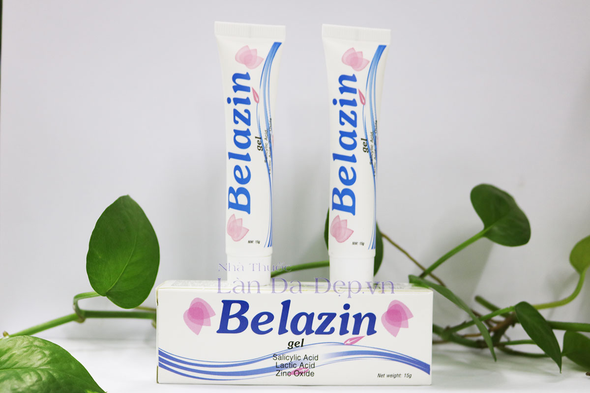 Gel ngừa mụn Gamma Belazin dưỡng da sạch sâu giảm thâm mụn kiềm dầu