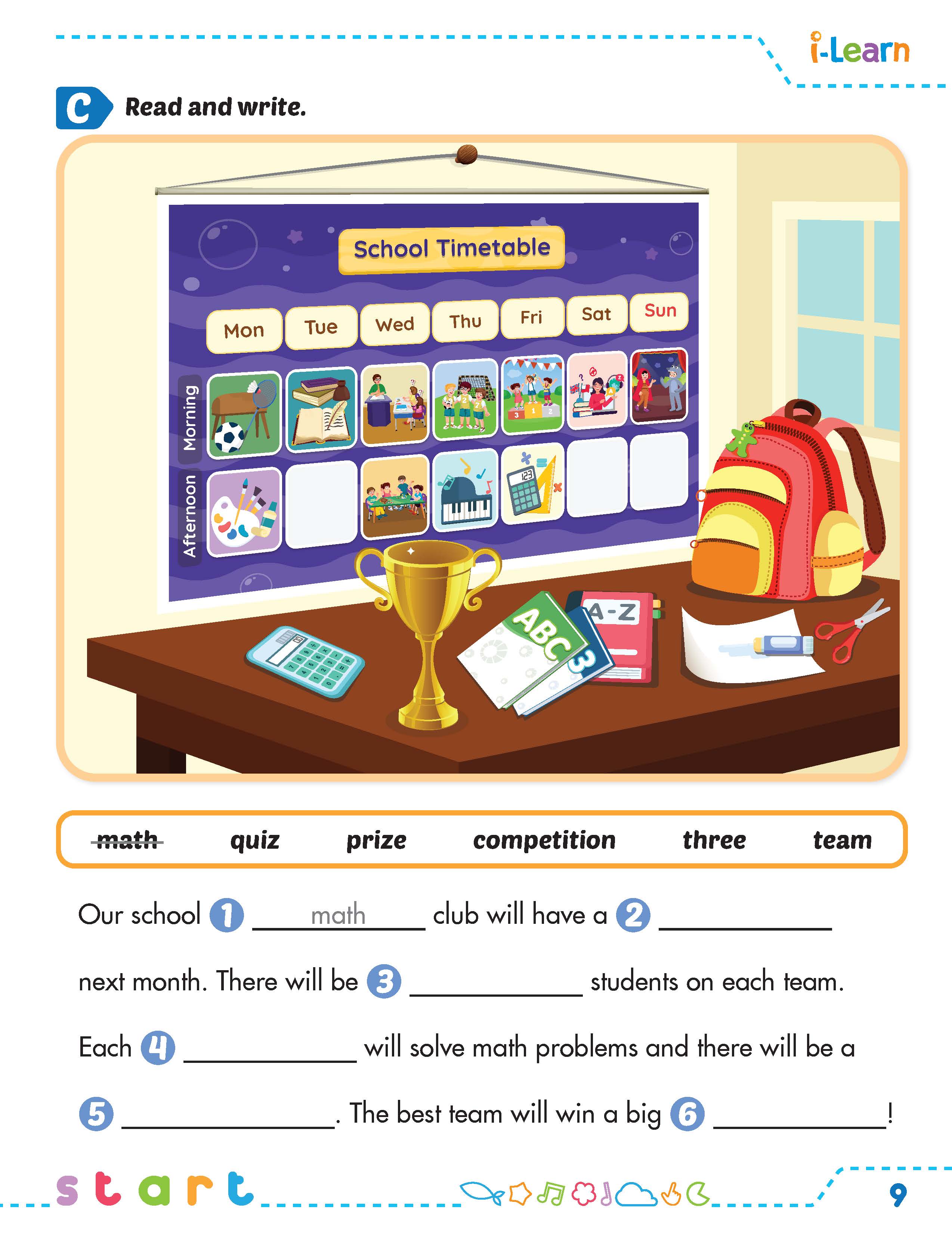 i-Learn Smart Start Classware 5 Workbook 3rd Ed.