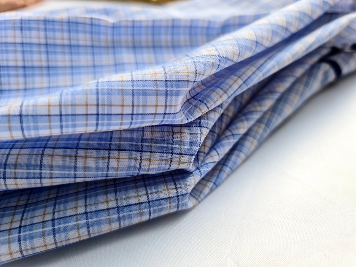 Bộ pijama nam dài tay trung niên vải cotton mặc mát thoải mái cho người già loại bộ đồ trung niên pijama mặc nhà loại caro (Giao ngẫu nhiên)