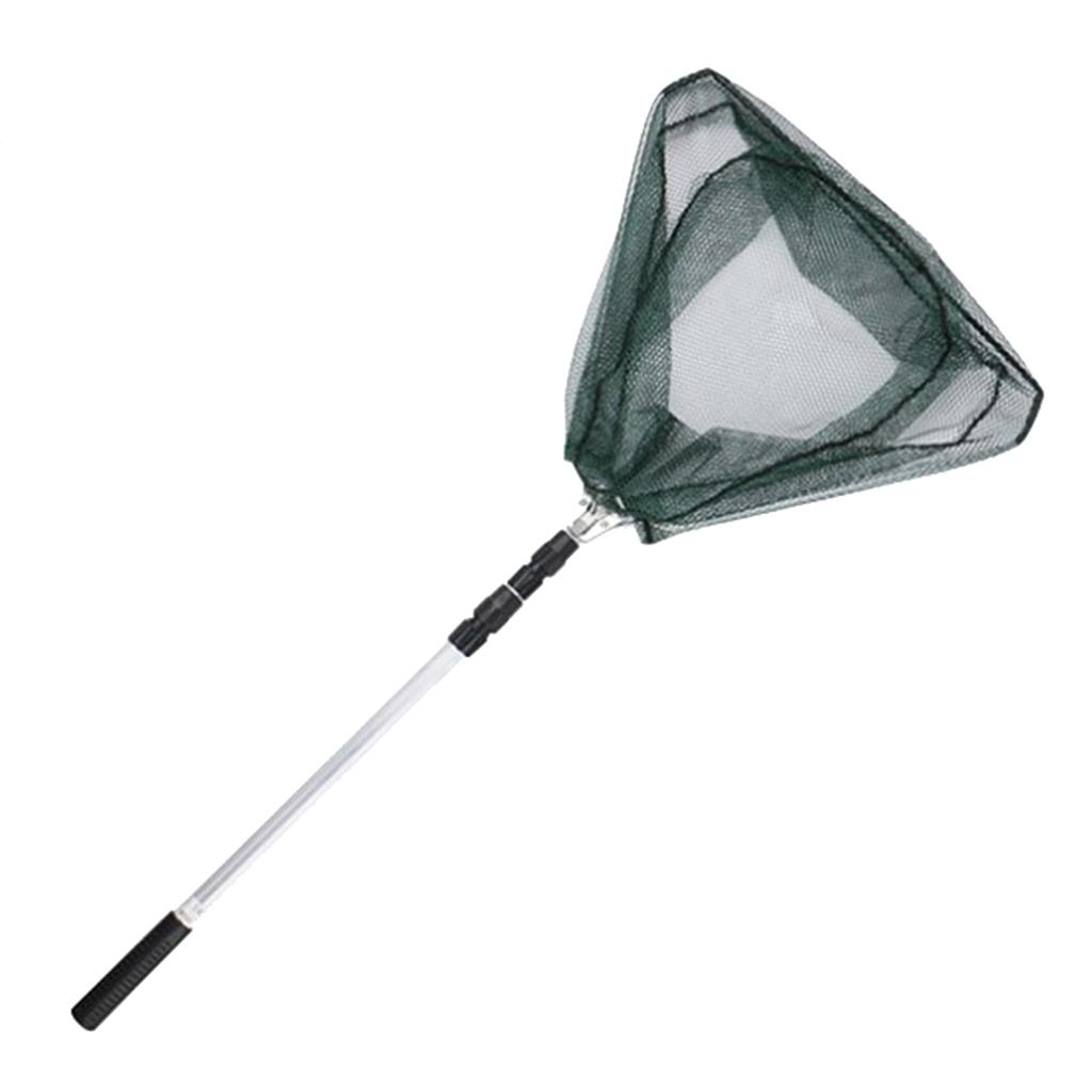 Fly Fishing Net Fishing Landing Net Nylon Mesh Catch and Release 1.7m