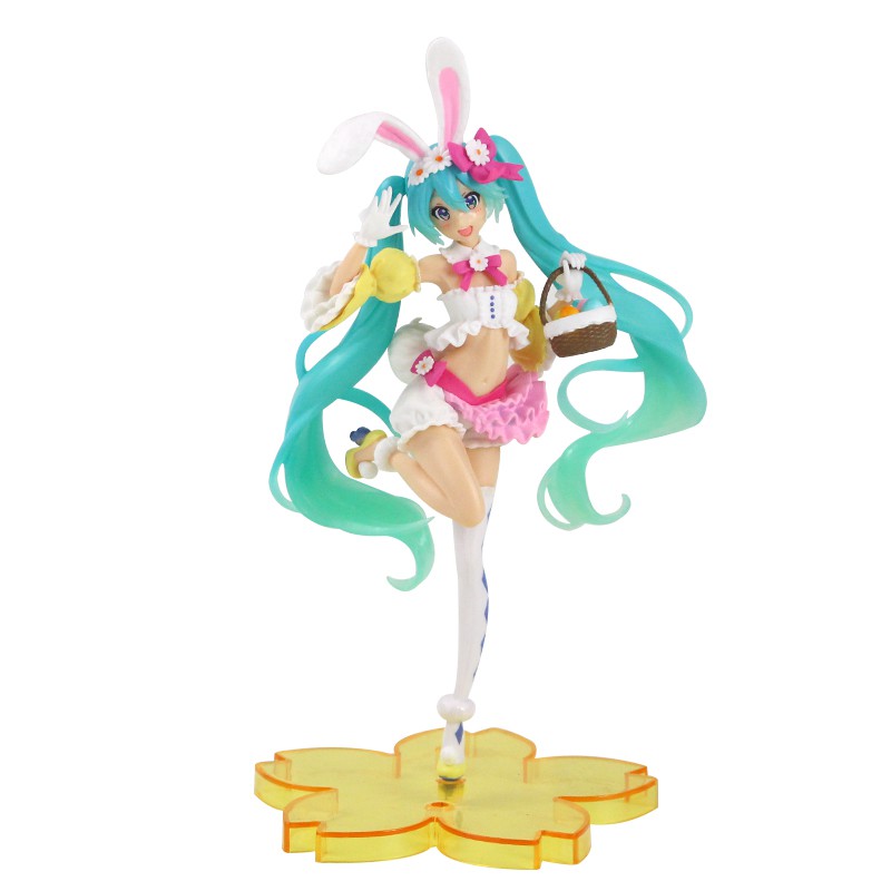 Mô Hình Nhân Vật Miku Tai Thỏ Đáng Yêu- 24Cm